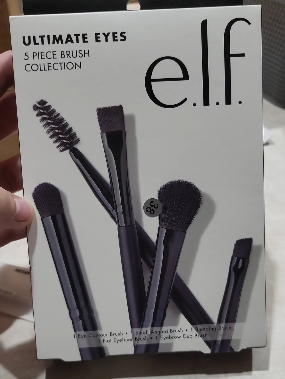 ELF - Ultimate Eyes - 5 Piece Brush Collection & Brow Comb